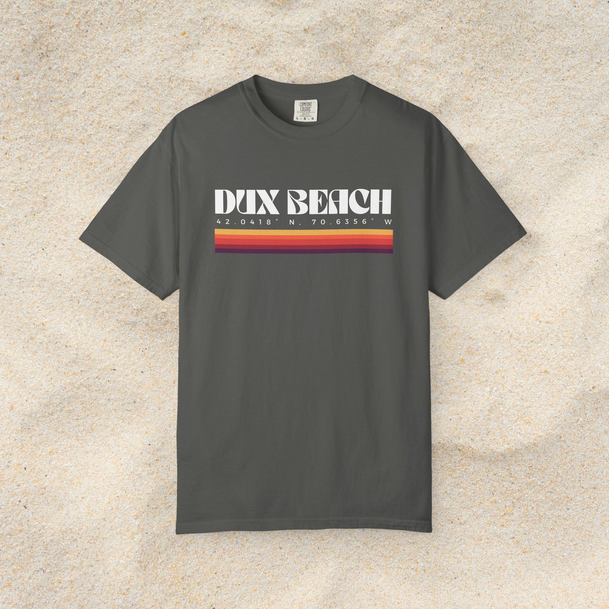 DUX BEACH COORDINATES COMFORT COLORS T-SHIRT