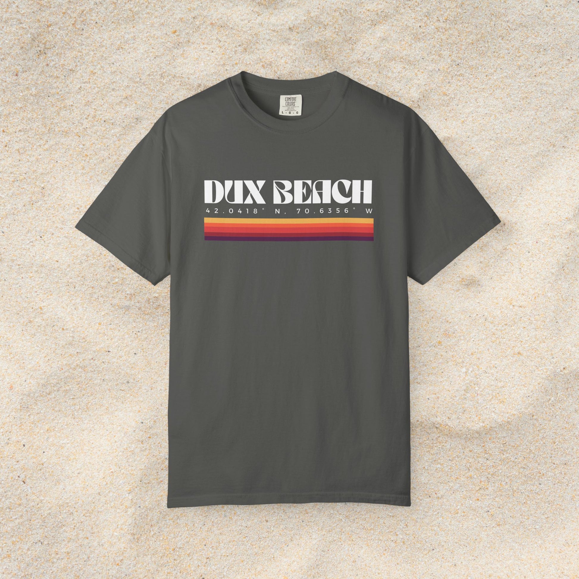 DUX BEACH COORDINATES COMFORT COLORS T-SHIRT