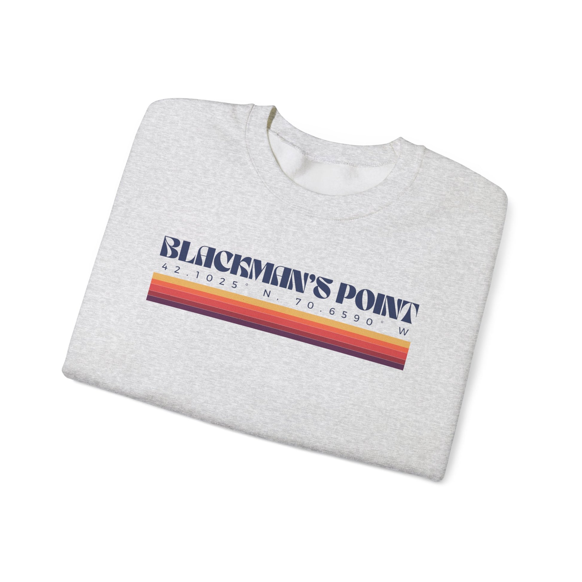 Blackman's Point Coordinates Crewneck