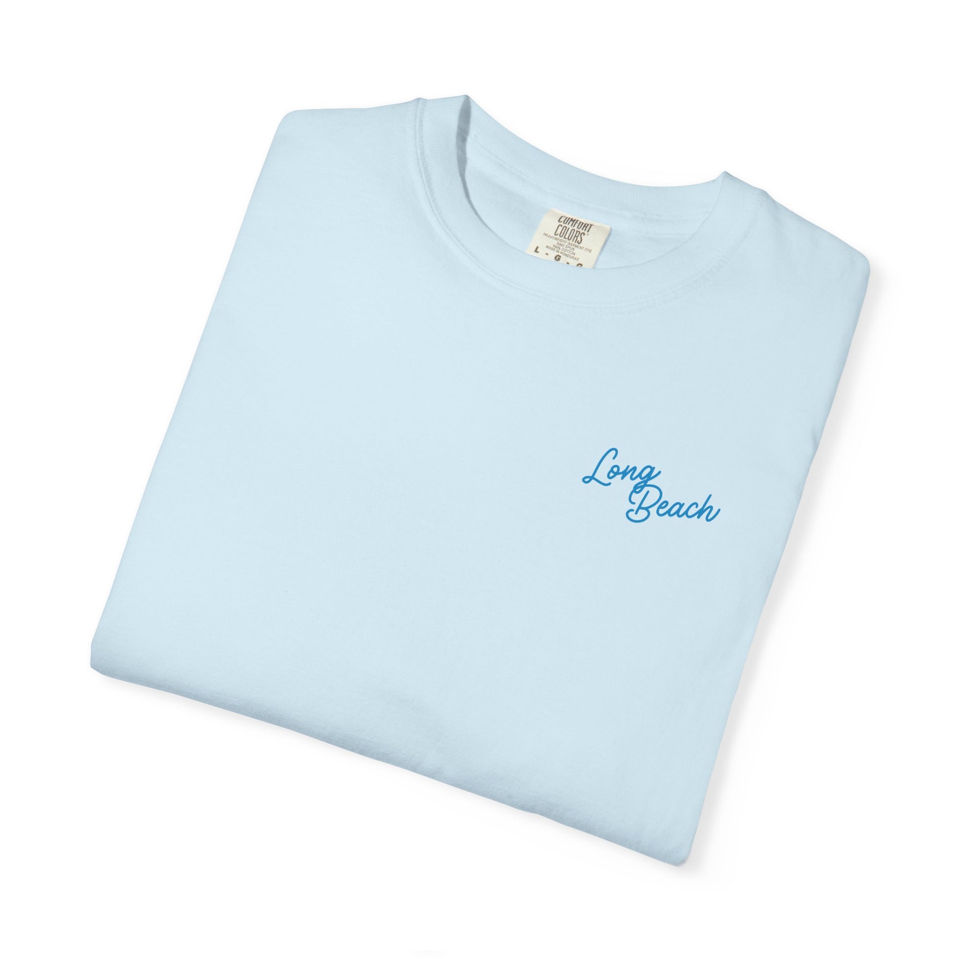 LONG BEACH POSTAGE STAMP COMFORT COLORS T-SHIRT