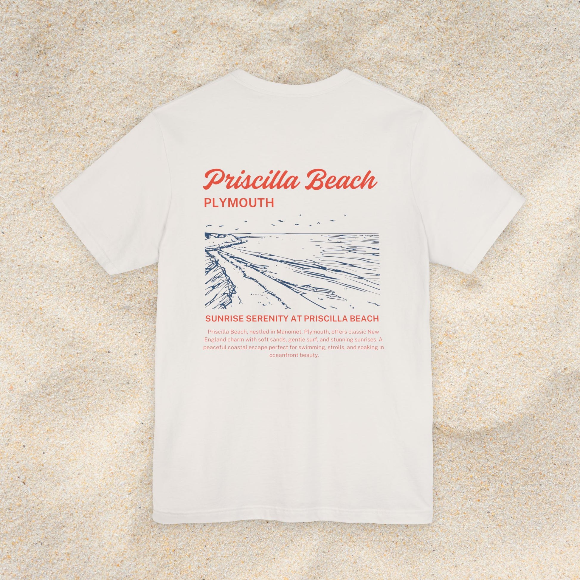 Priscilla Beach Commonwealth Shores T-Shirt