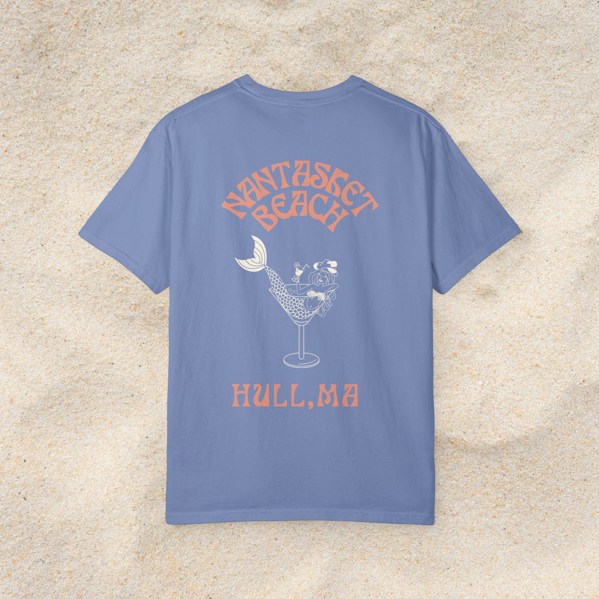 NANTASKET BEACH MERMAID COMFORT COLORS T-SHIRT