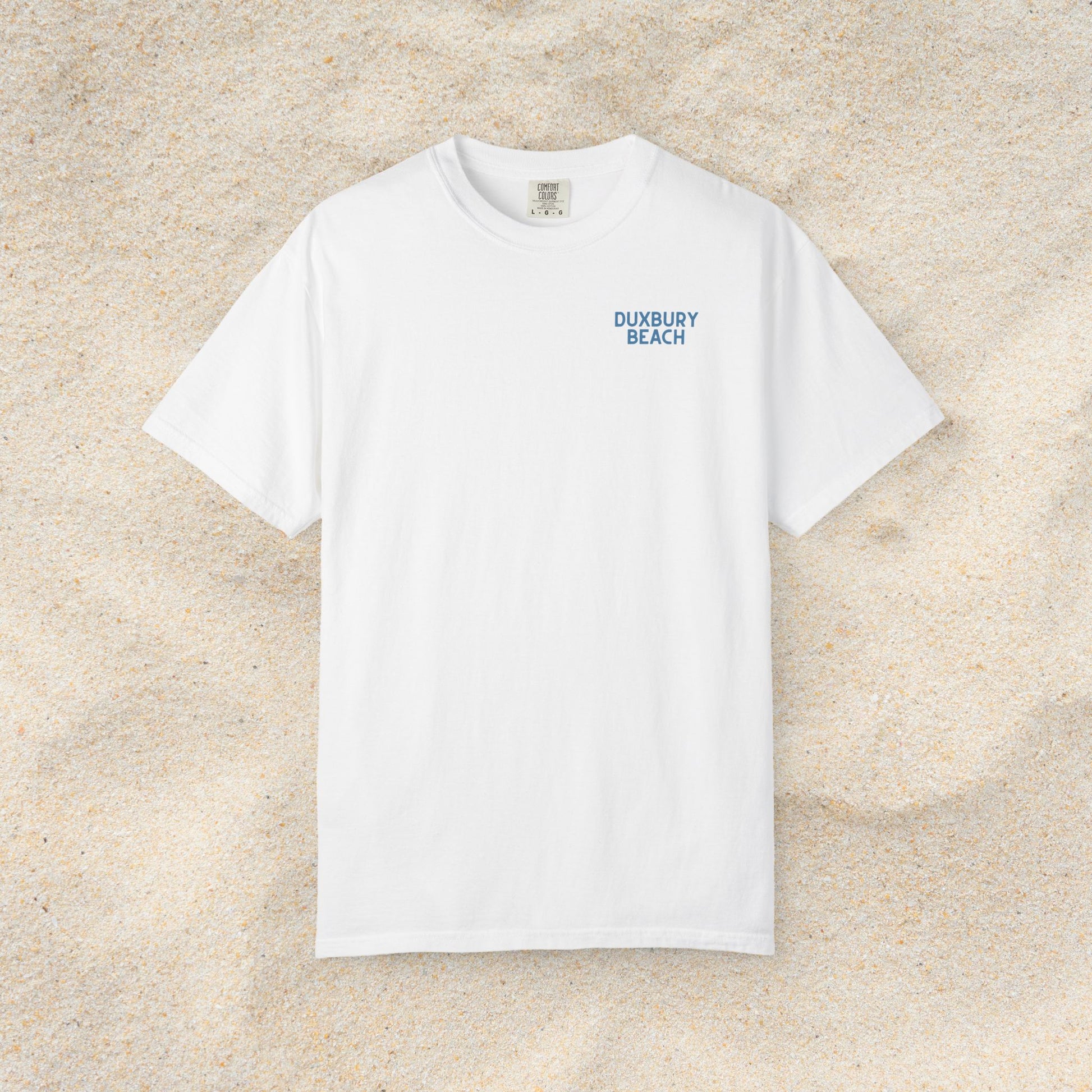 DUXBURY BEACH PRINT COMFORT COLORS T-SHIRT