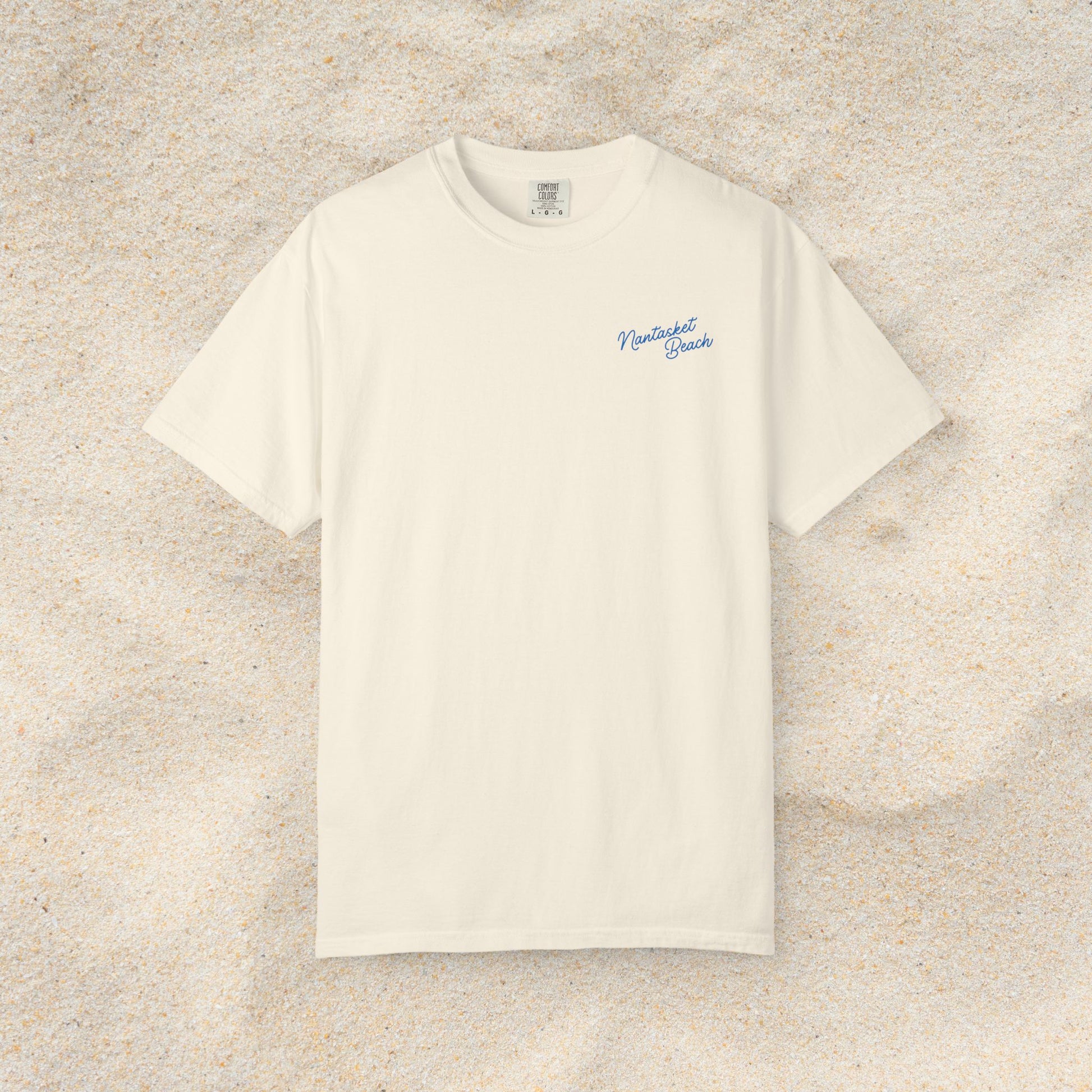 NANTASKET BEACH POSTAGE STAMP COMFORT COLORS T-SHIRT