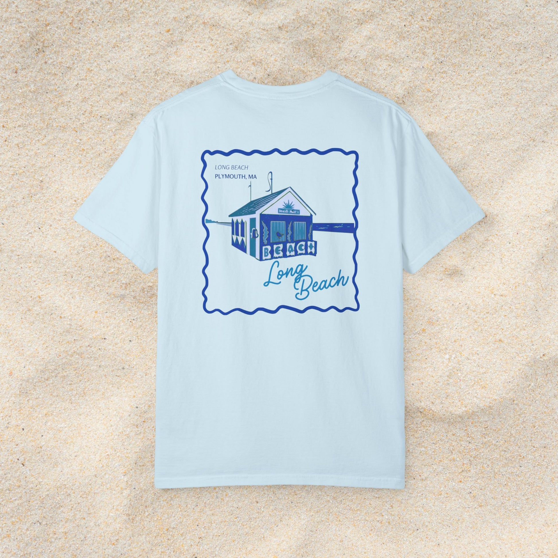 LONG BEACH POSTAGE STAMP COMFORT COLORS T-SHIRT
