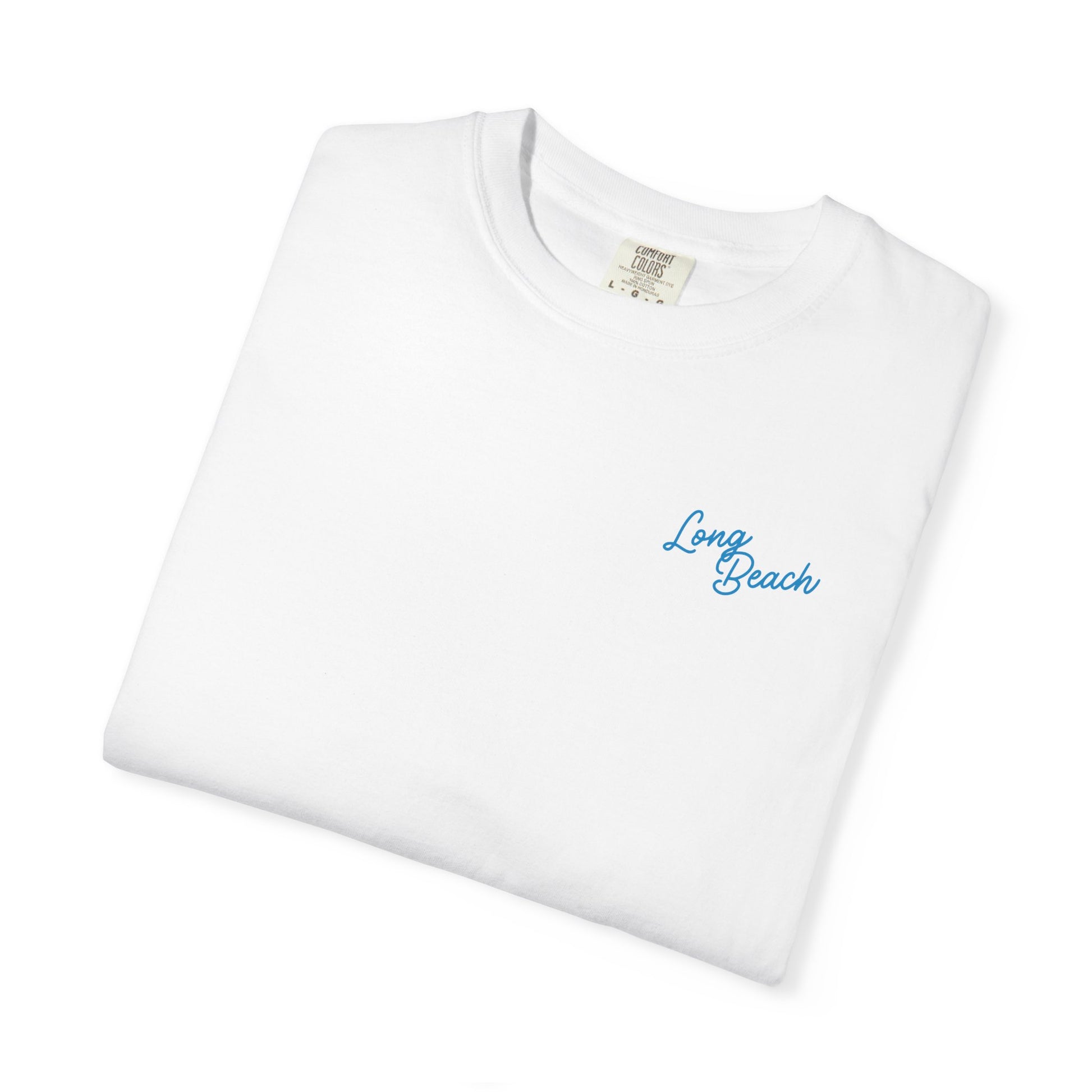 LONG BEACH POSTAGE STAMP COMFORT COLORS T-SHIRT