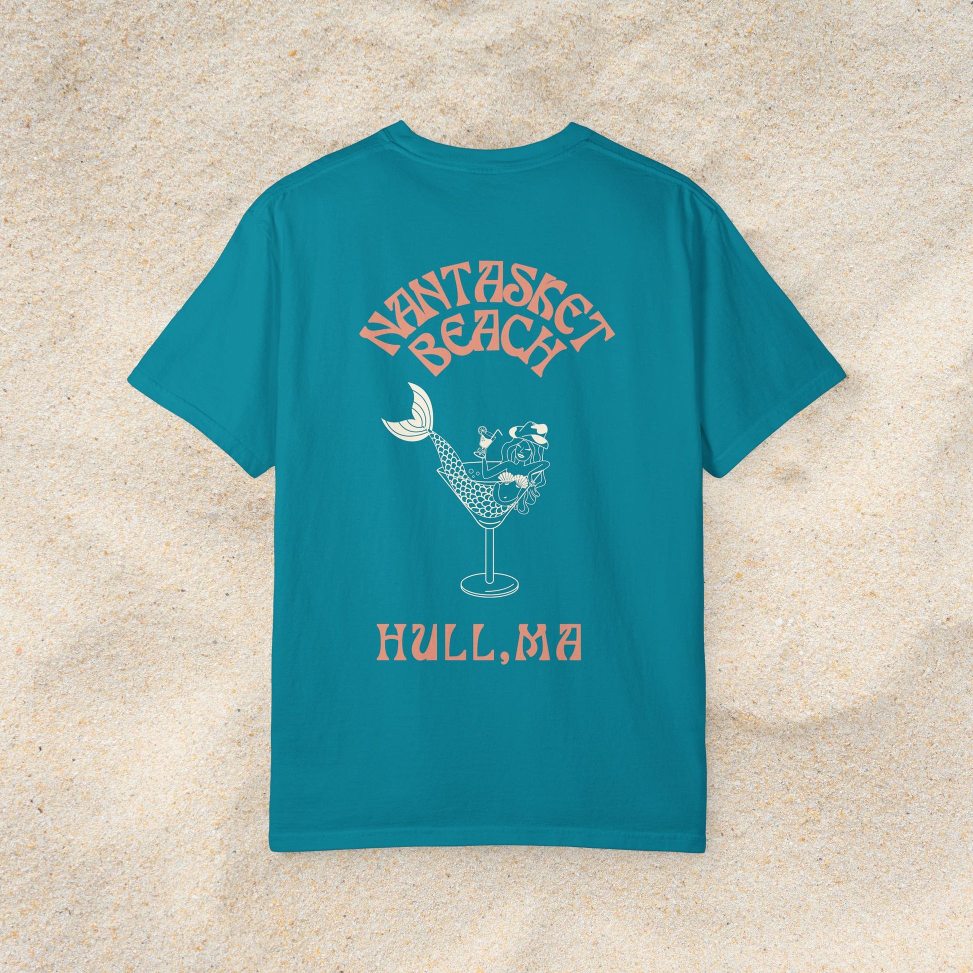 NANTASKET BEACH MERMAID COMFORT COLORS T-SHIRT
