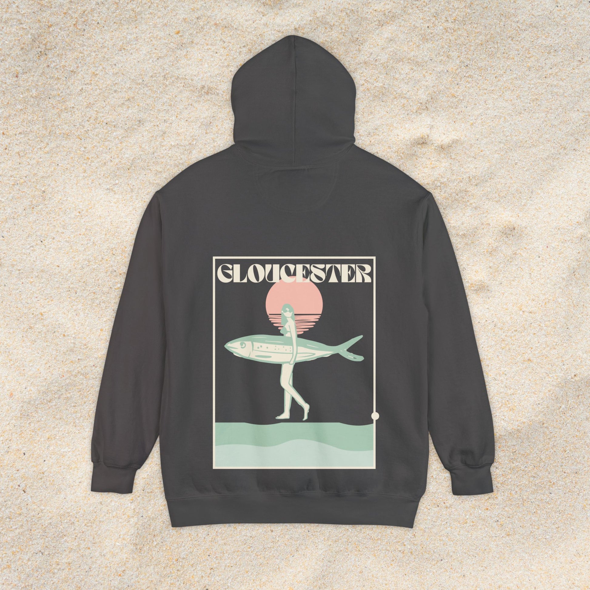 CATCH OF GLOUCESTER COMFORT COLORS HOODIE
