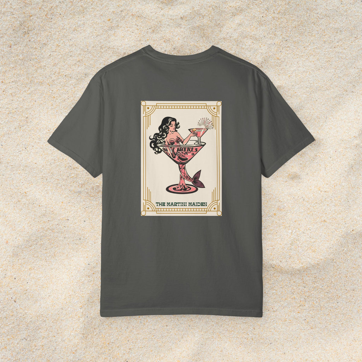 MARTINI MAIDEN COMFORT COLORS T-SHIRT