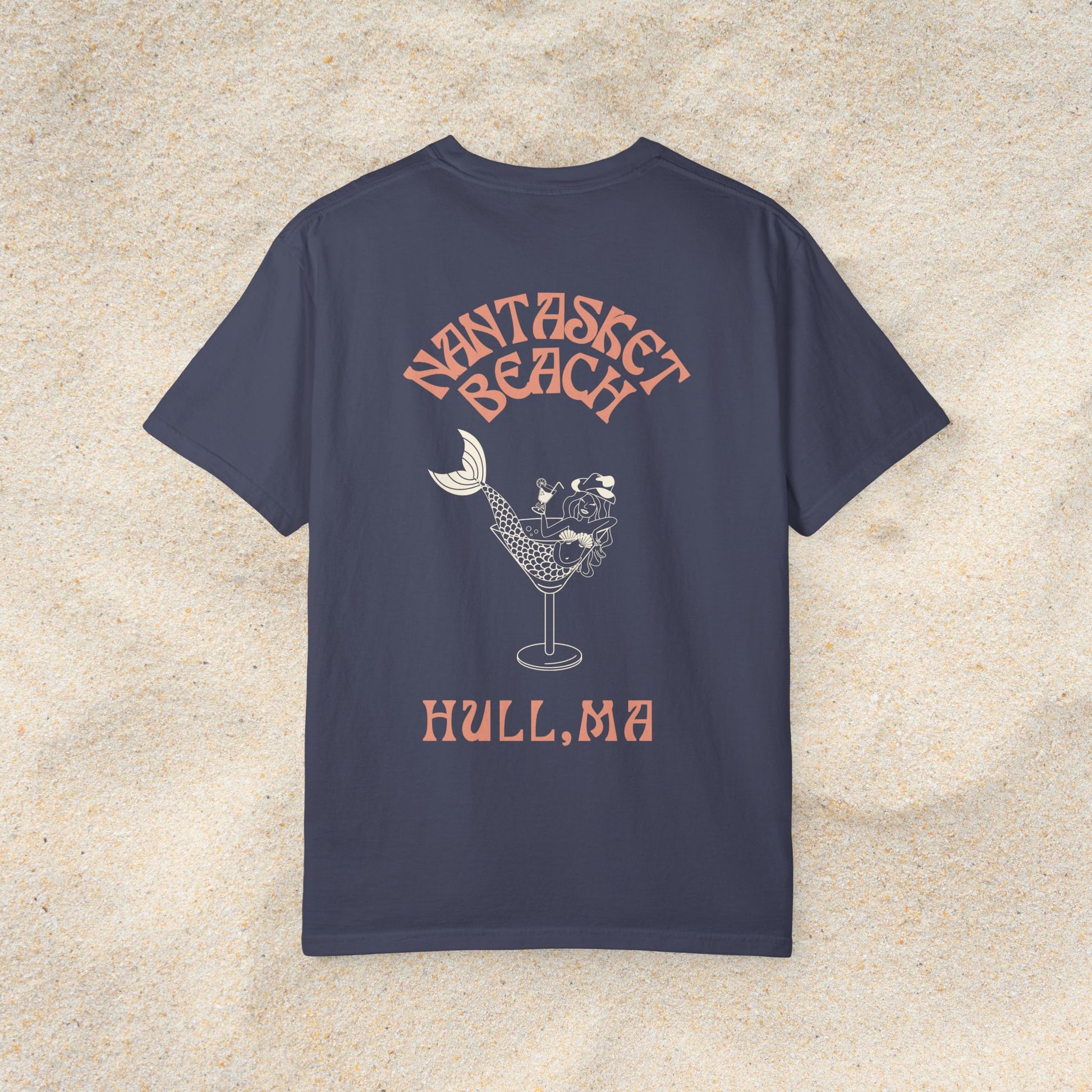 NANTASKET BEACH MERMAID COMFORT COLORS T-SHIRT