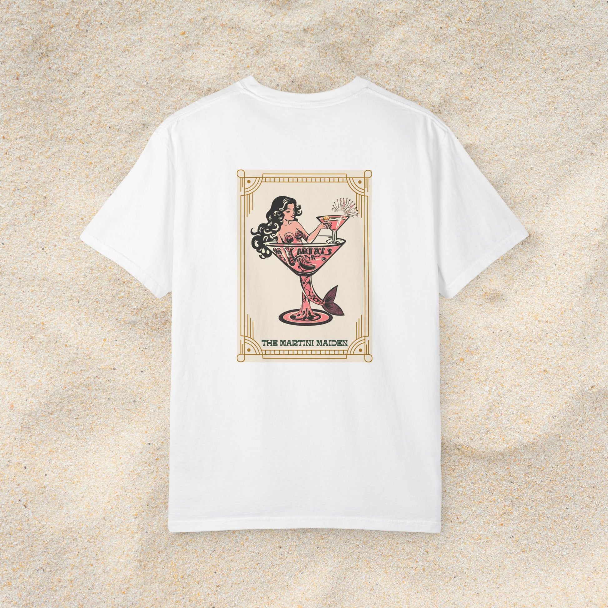 MARTINI MAIDEN COMFORT COLORS T-SHIRT