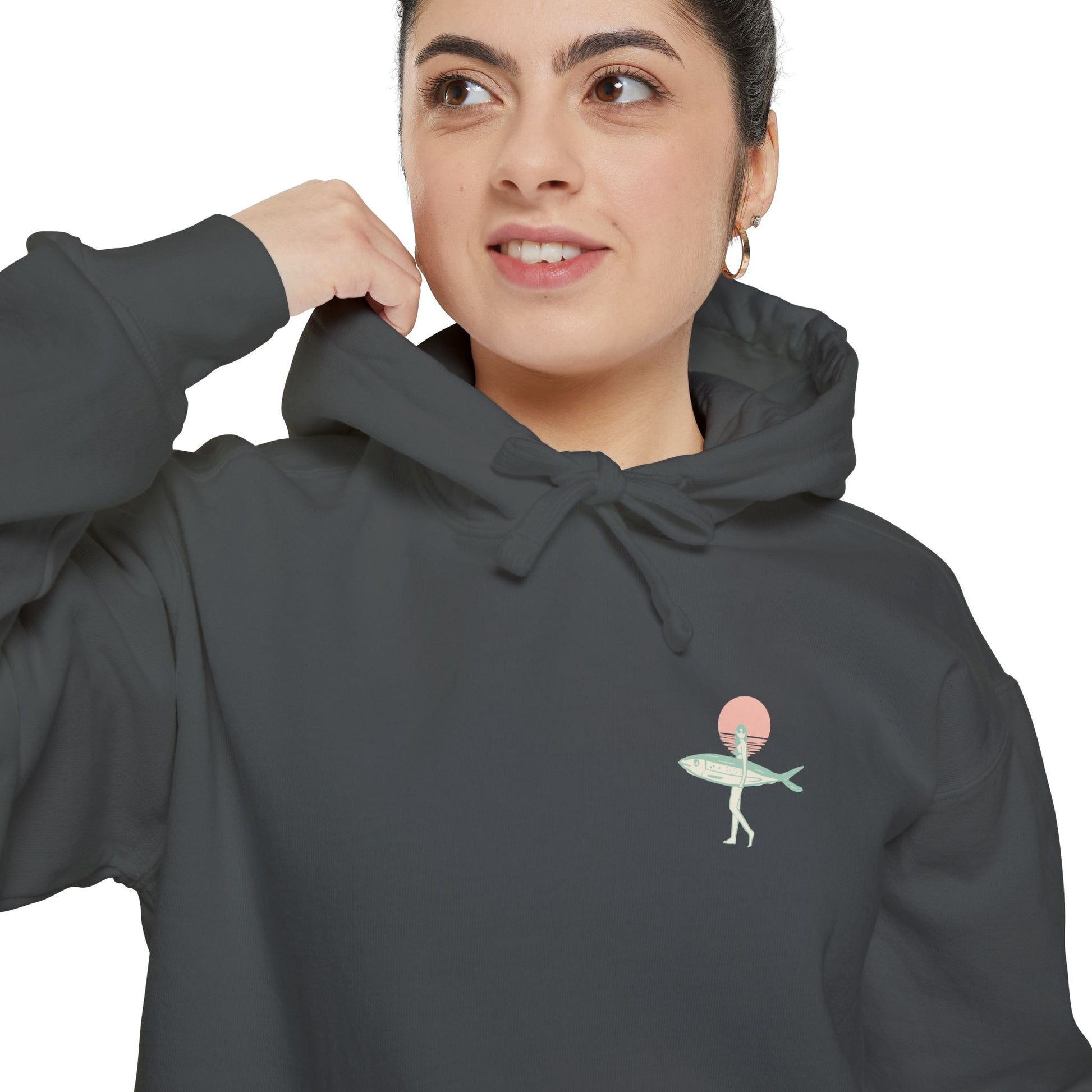 CATCH OF GLOUCESTER COMFORT COLORS HOODIE