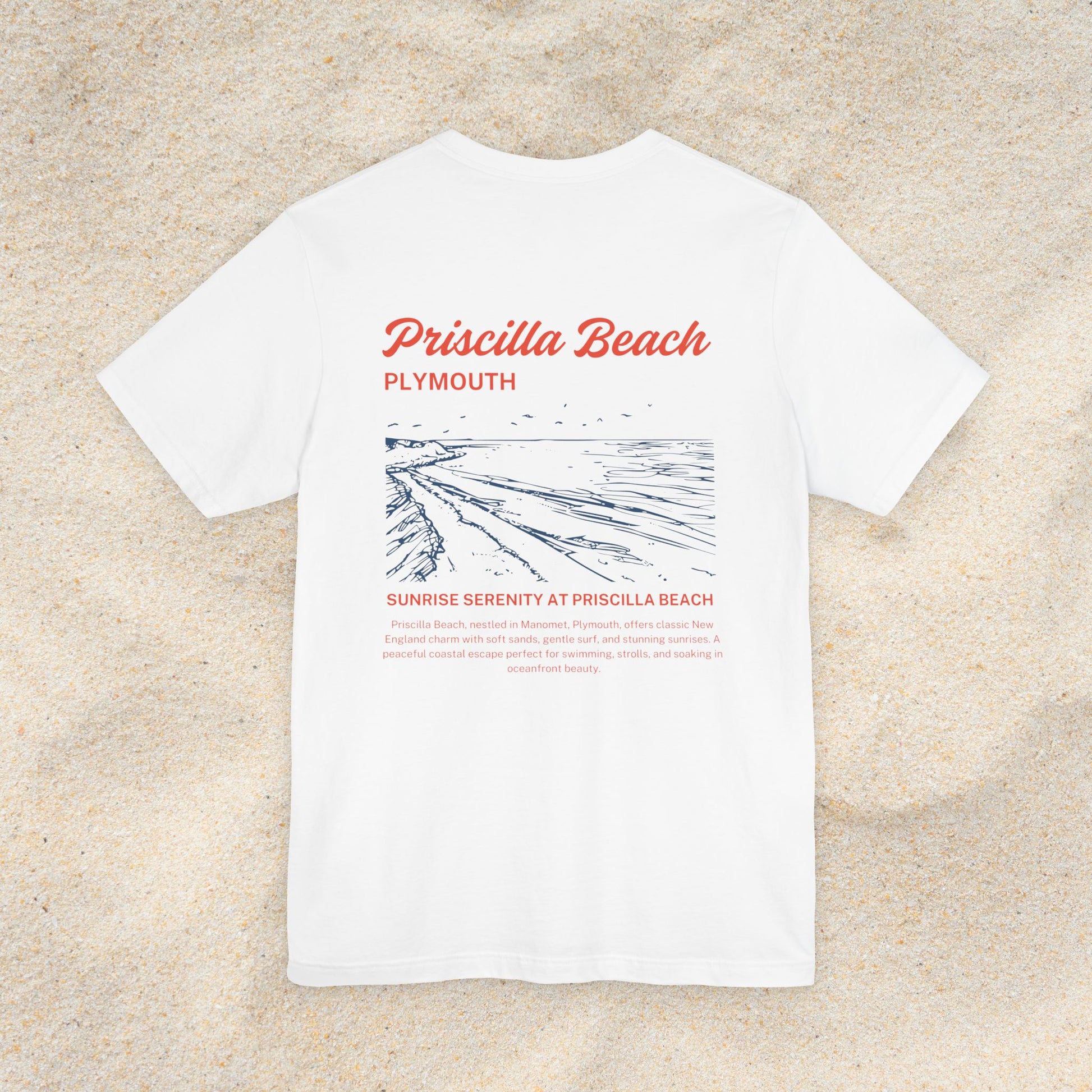 Priscilla Beach Commonwealth Shores T-Shirt