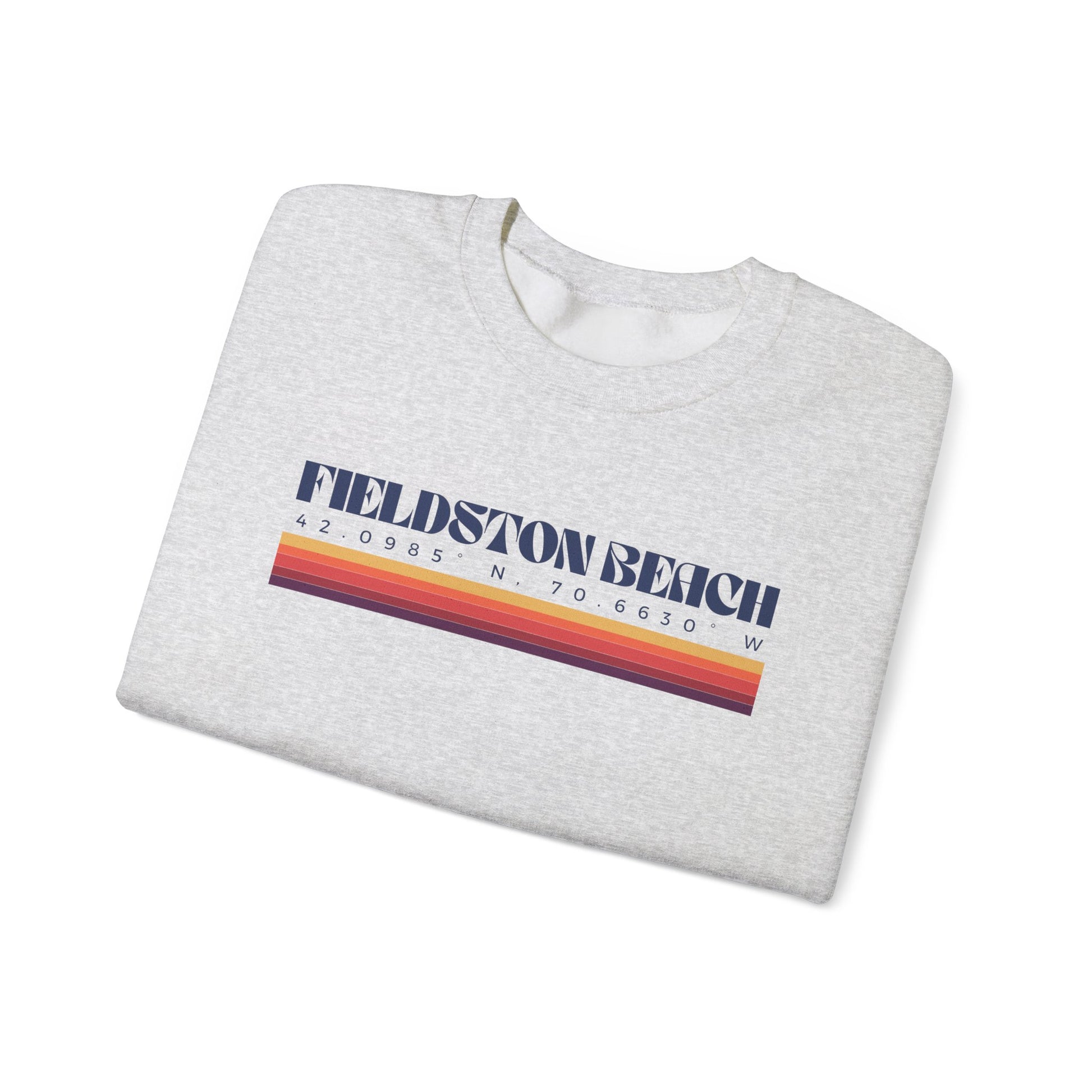 Fieldston Beach Coordinates Crewneck