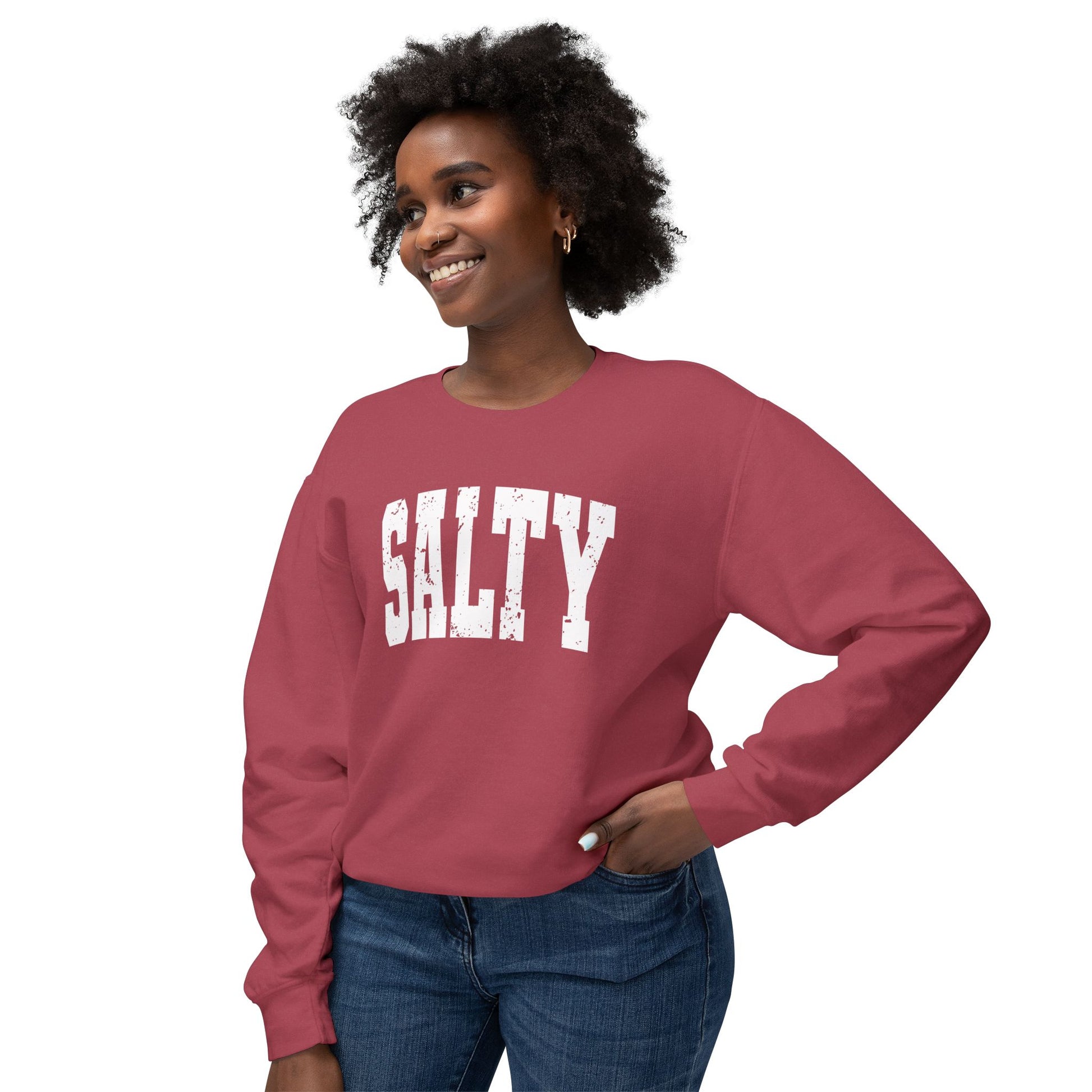 SALTY COMFORT COLORS CREWNECK