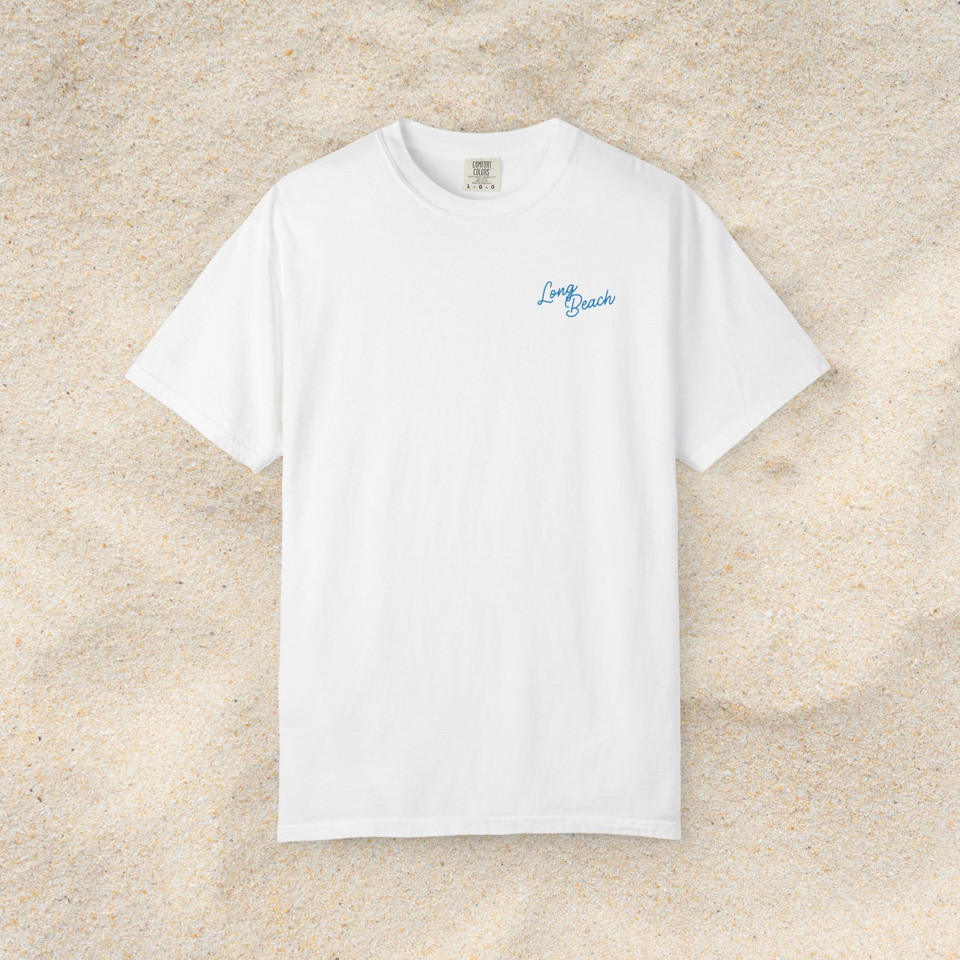 LONG BEACH POSTAGE STAMP COMFORT COLORS T-SHIRT