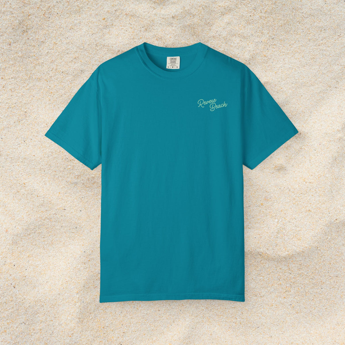 REVERE BEACH POSTAGE STAMP COMFORT COLORS T-SHIRT