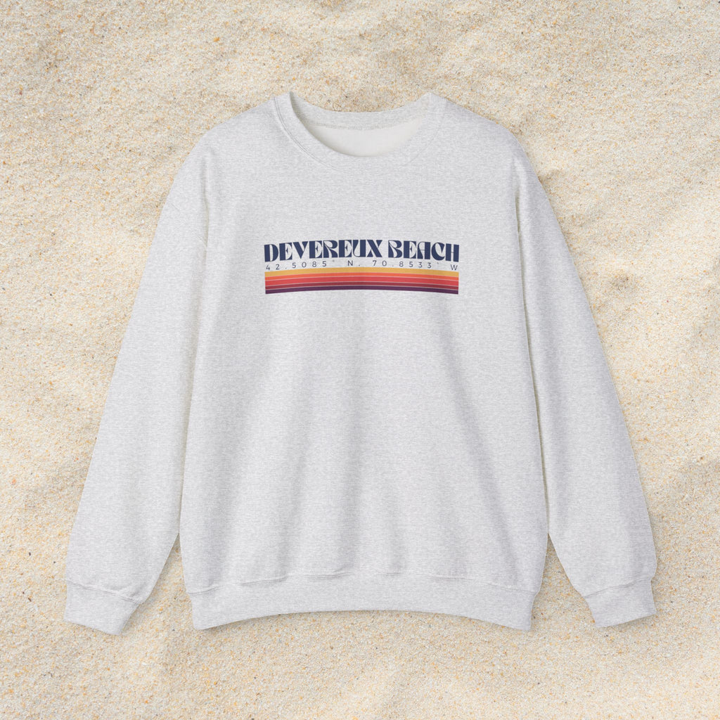Devereux Beach Coordinates Crewneck