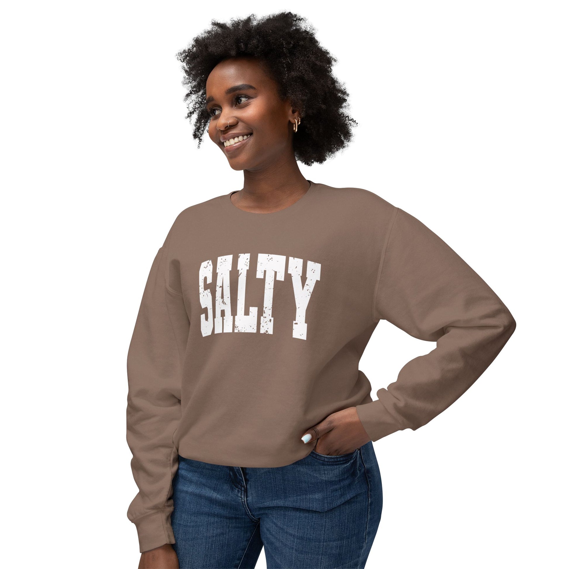 SALTY COMFORT COLORS CREWNECK