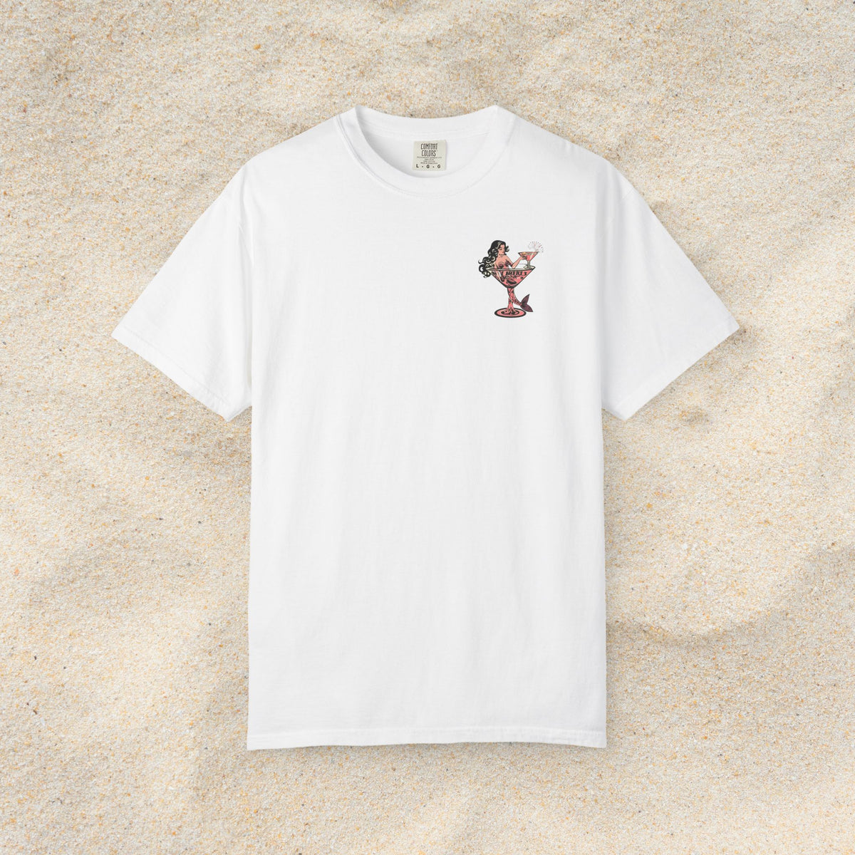 MARTINI MAIDEN COMFORT COLORS T-SHIRT