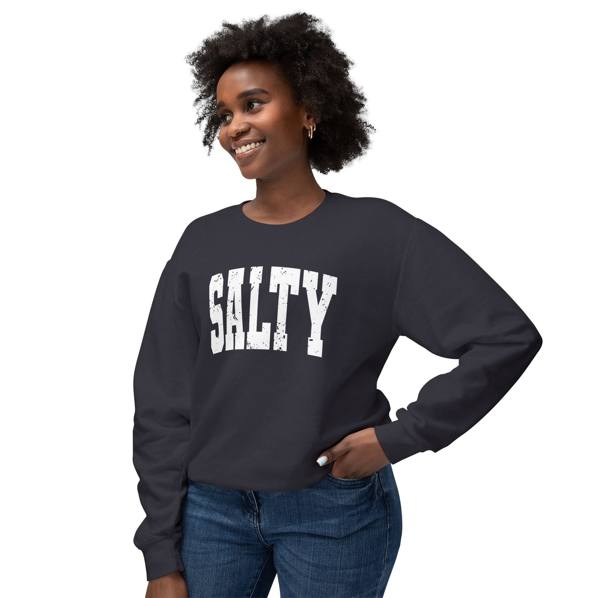 SALTY COMFORT COLORS CREWNECK