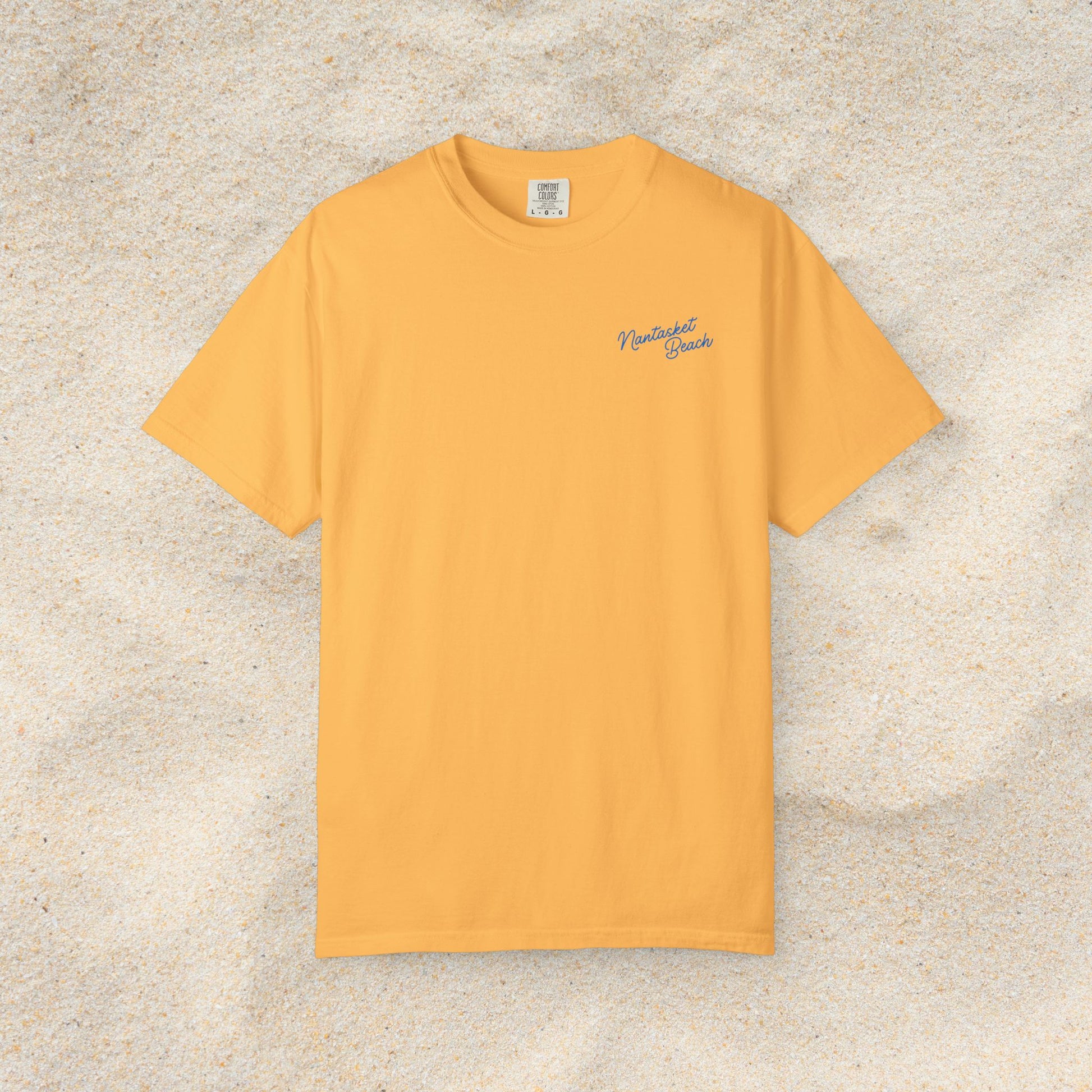 NANTASKET BEACH POSTAGE STAMP COMFORT COLORS T-SHIRT