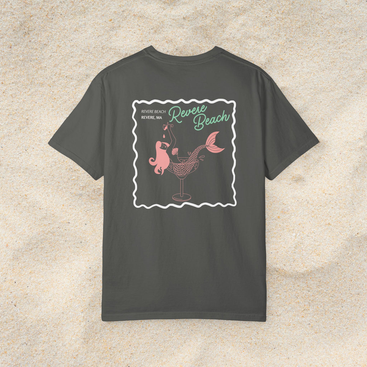 REVERE BEACH POSTAGE STAMP COMFORT COLORS T-SHIRT