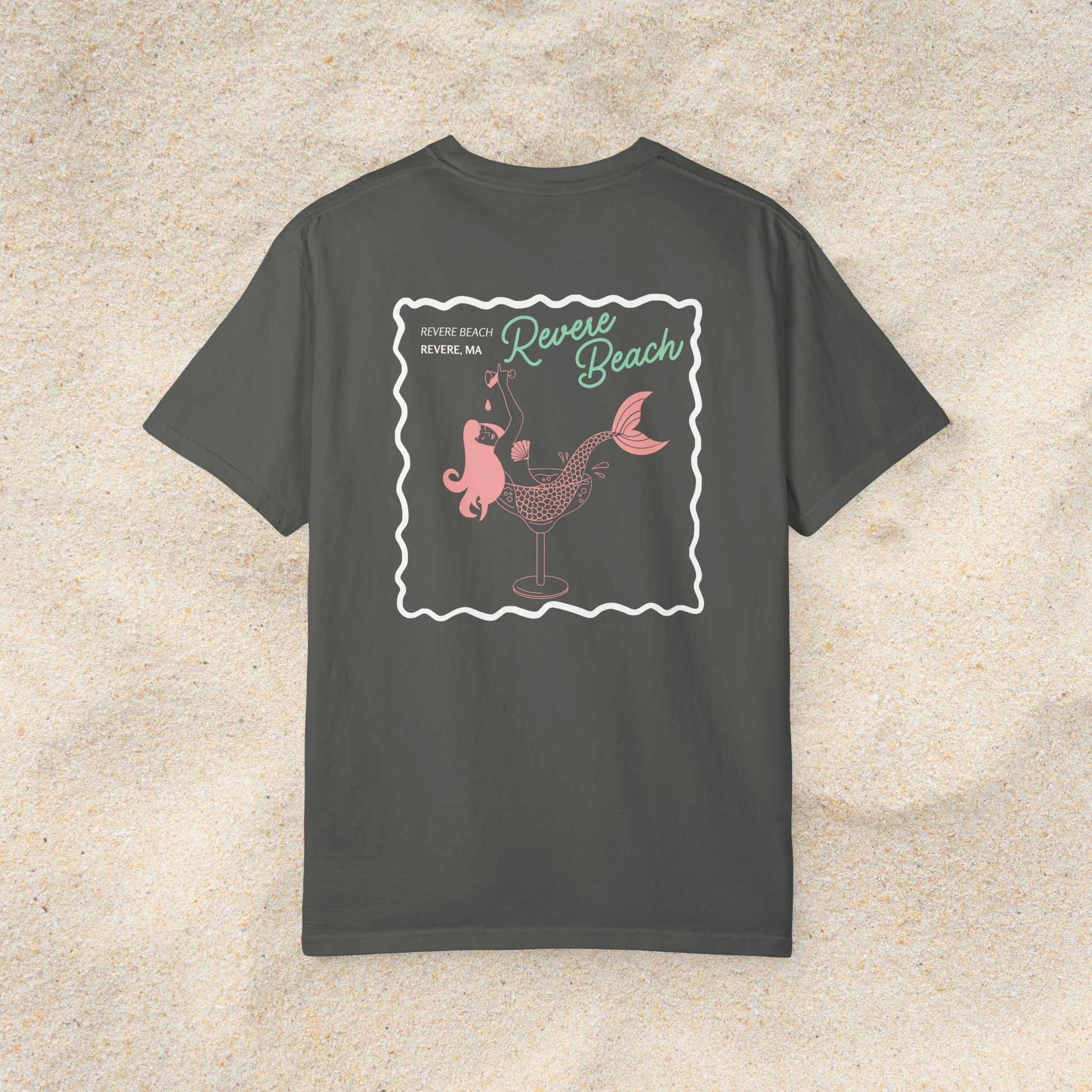 REVERE BEACH POSTAGE STAMP COMFORT COLORS T-SHIRT