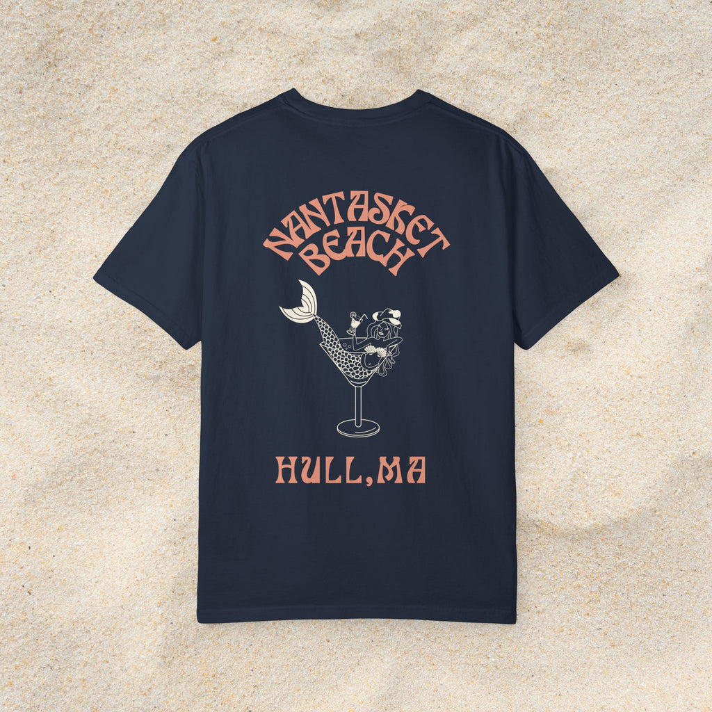 NANTASKET BEACH MERMAID COMFORT COLORS T-SHIRT