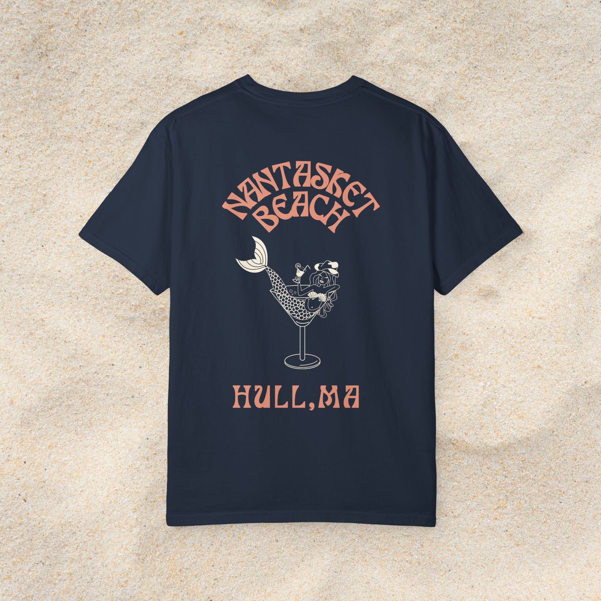 NANTASKET BEACH MERMAID COMFORT COLORS T-SHIRT
