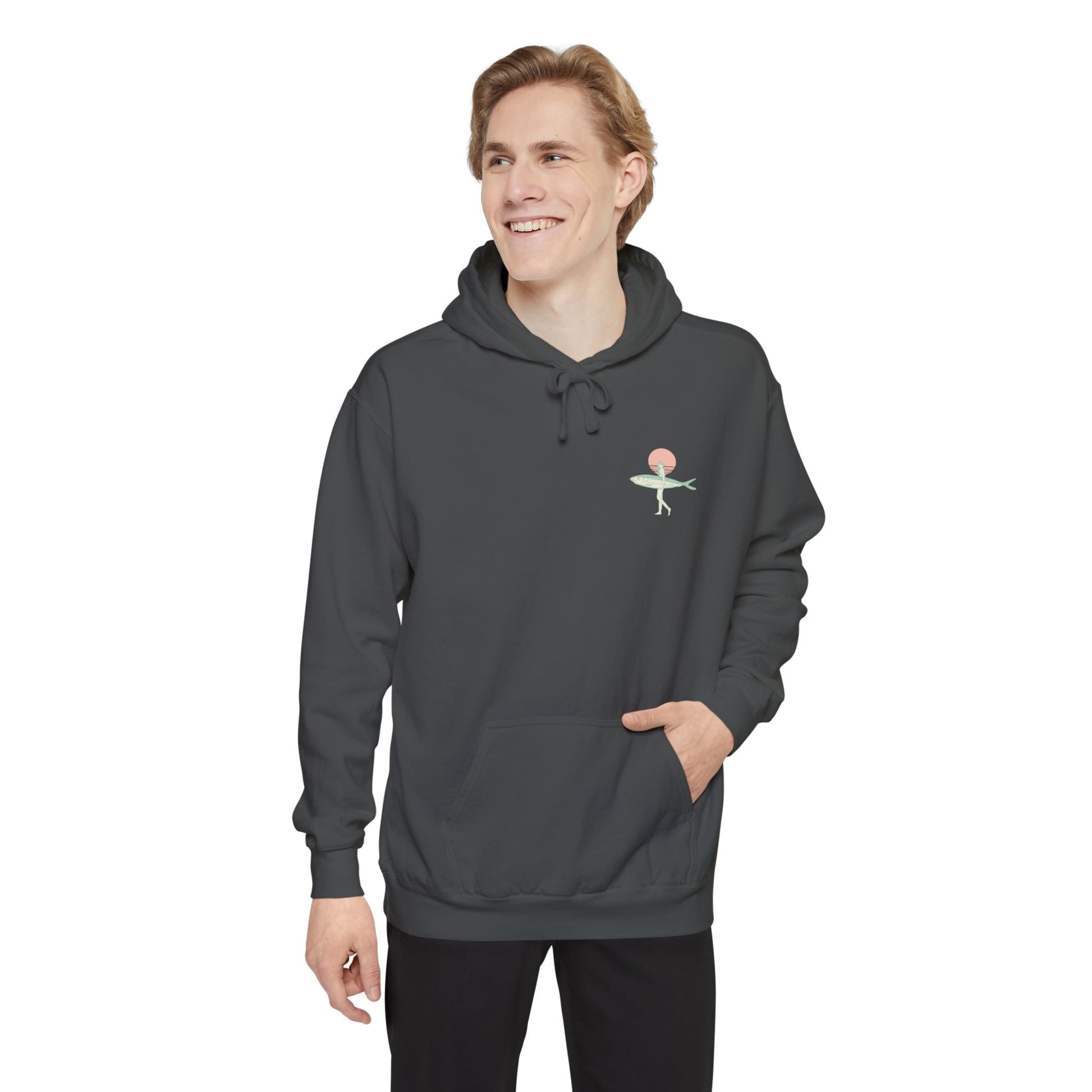 CATCH OF GLOUCESTER COMFORT COLORS HOODIE